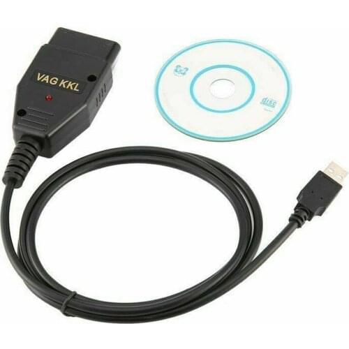 Car OBD2 USB VAG-COM KKL 409.1 Interface Cable Automobile Interface Diagnostic Auto For VW Scanner Scan Audi Seat Tool Cabl B4L8