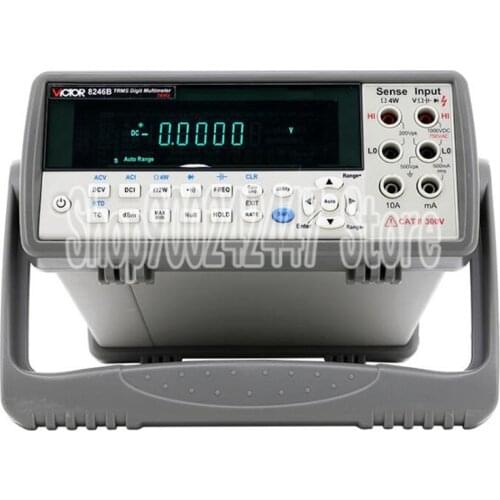 VC8246A / VC8246B Desktop Digital Multimeter 4-1/2 Bit VFD Display Autoranging Digital Multimeter Bench Top Multimeter 110V-220V