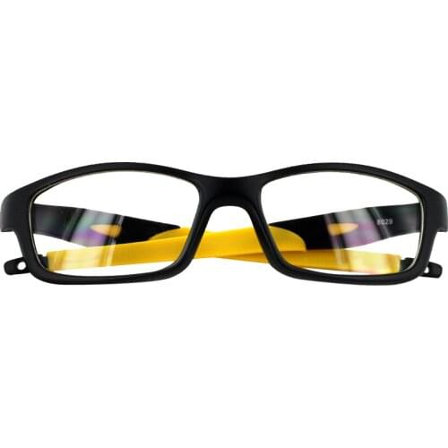 Flexible Sports Black Frame Clear Lens Eyeglasses Glasses Spectacles Eyewear