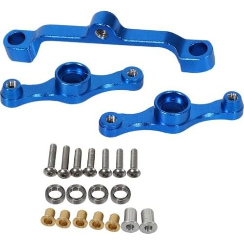 Aluminum Alloy Steering Link Set for Tamiya TT01 TT01E TT01D TT01ED TT-01 Tyep-E 54058 53864 Upgrade Parts