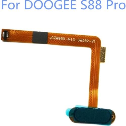 New Original For DOOGEE S88 Pro Phone Fingerprint Home Button Components Sensor Flex Cable FPC Fix Accessories