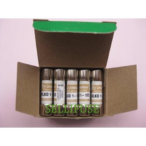 Littelfuse KLKD AC/DC Rated Fast-Acting Midget Fuse / 10x38mm 1A 1.5A 8A 15A 20A 30A 600V