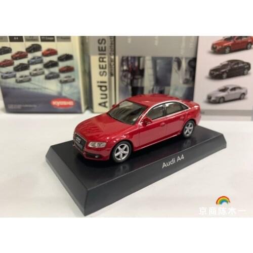 1/64 KYOSHO AUDI A4 Collect die casting alloy trolley model