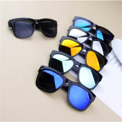 2019 Fashion Children Stylish Sunglasses Kids Shades Boy Girl Square Goggles Baby Holiday Travel glasses Party UV400