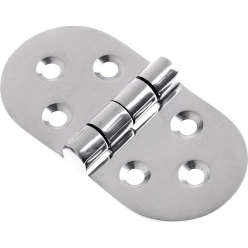 Marine Grade 316 Stainless Steel Boat Strap Hinge Door Hinge Deck Hardware - Corrosion Resistant & Durable