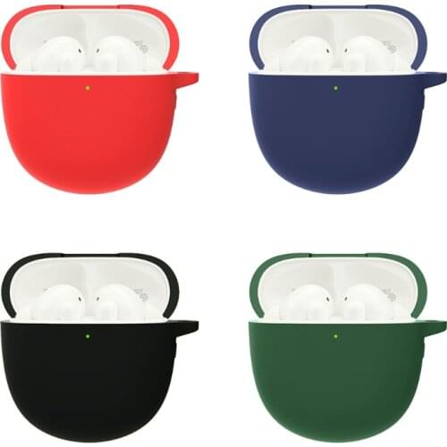 Washable Silicone Protective Cover Shell Anti-fall Earphone Case for realme Buds Air Pro TWS Bluetooth Earphone