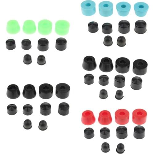 10pcs PU Truck Bushings & Cups Set for Skateboard Longboard Scooter Accessories