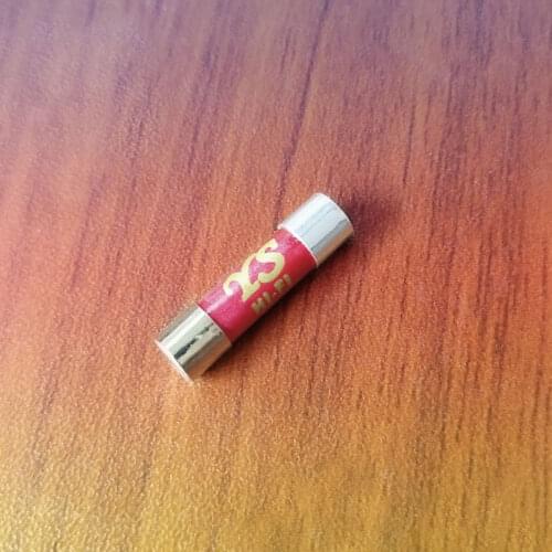 New Product Enthusiasts Gold-plated Silver Nano Audio Fuse Amplifier CD Decoder Tube Amplifier 5x20mm