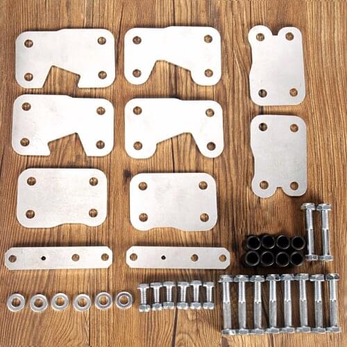 Front&Rear UTV 3" LIFT KIT For Polaris Ranger 570 900 1000 XP & Crew 2013-2018 Models