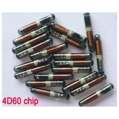 Blank 4D60 Glass Transponder Chip For Car keys 5pcs/Lot