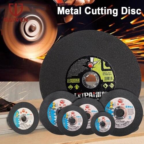 75mm-300mm Stainless Steel Metal Cutting Disc Resin Cut-Off Wheels Circular Flap Grinding Wheel For Angle Grinder Cutter Tool