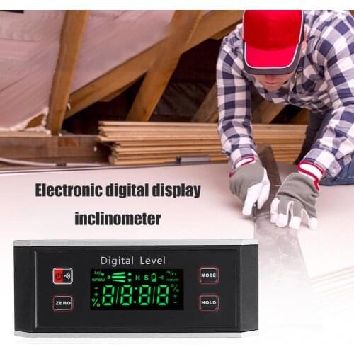 Protractor Angle Finder Meter Bevel Box High-precision Waterproof Electronic Magnetic Digital Protractor Inclinometer