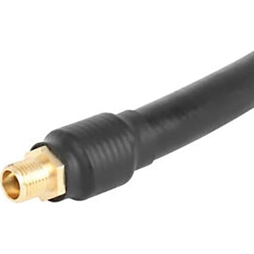 Bike Pump Hose For Car Motorcycle Rubber Tyre Inflator Pump Hose W/ Air Locking Chuck 1 Meter 31.5Inch Durable