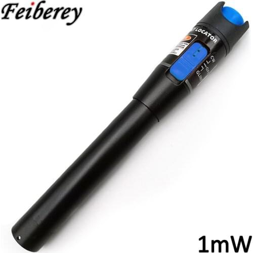 650nm 1mW 5km VFL Pen Type Visual Fault Locator Optical Fiber Cable Tester Red Laser Light Detector for FTTH CATV PON Project
