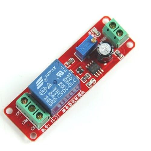 High Quality DC 12V Delay Timer Switch Adjustable Module 0 to 10 Second