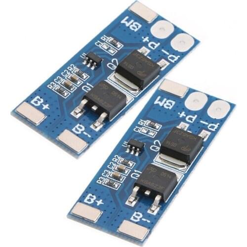 2 PCS 18650 BMS PCM 15A Peak Current Battery Protection Board 2S 8A Li-ion 7.4v 8.4V bms Pcm For Li-ion Lipo Battery Cell Pack