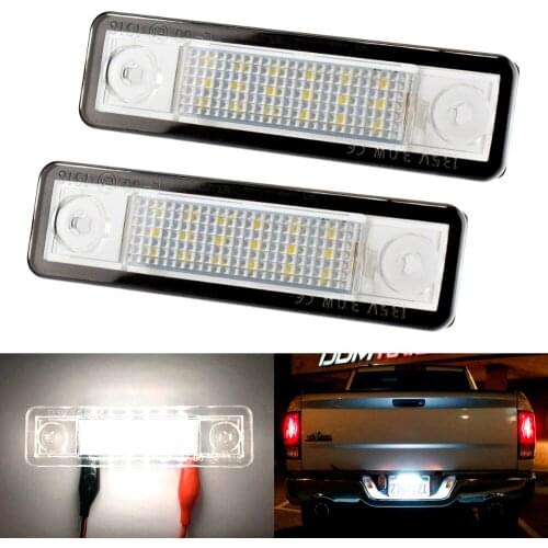 2pcs Car Led Number License Plate Light 12V For Opel Corsa Astra Vectra Corsa Omega Zafira Signum Car Tuning Accessories
