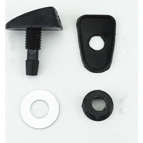 2Pcs/set Car Front Windscreen Washer Jet Sprinkler For Honda Civic Accord CRV Fit Renault Peugeot 307 206 407 308 406 Citroen