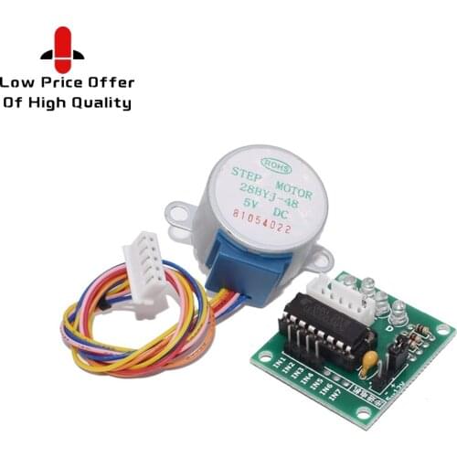 28BYJ-48-5V 4 phase Stepper Motor+ Driver Board ULN2003 Stepper motor + ULN2003 Driver board