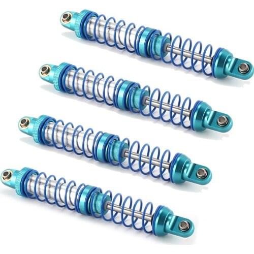 4pcs 90mm Shock Absorber Suspension for 1/10 RC Car Crawler Traxxas HSP Redcat RC4WD Tamiya Axial SCX10 D90 HPI Kit
