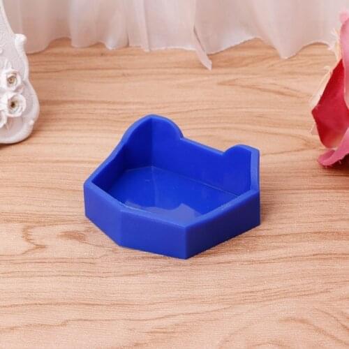 6pcs Dental 3 Sizes Lab Plaster Model Base Former Molds Tray Dentist Oral Care Tool