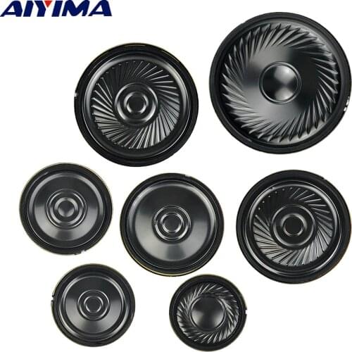 AIYIMA 10Pcs Mini Audio Portable Speakers Earephones Speaker Altavoz Altavoces Ses Sistemi DIY For Toys Home Theater
