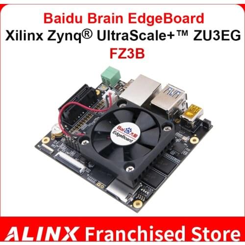 ALINX FZ3B: Xilinx Zynq UltraScale ZU3EGMPSOC Edgeboard Computing Card Learning AI