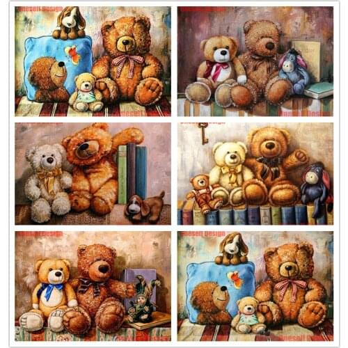 2020 new top popular 5d diamond mosaic beer diy diamond embroidery animals diamond painting full square/round decoration home