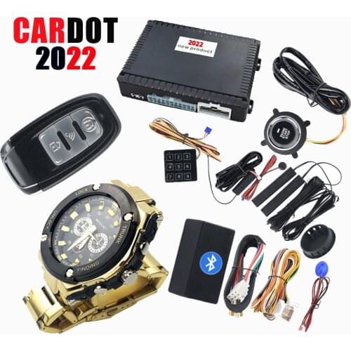 Cardot Car Smart Key Remote Kit Keyless Entry Push Button Start Stop Contral