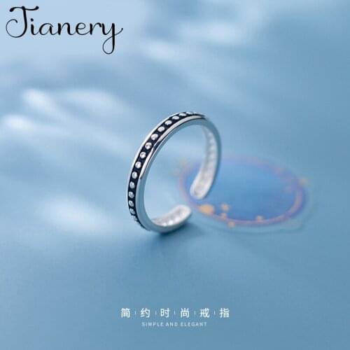 Bohemian Vintage Big Round Beads Rings For Women Lady Men Antique Knuckle Rings Boho Jewelry Anillos 2021