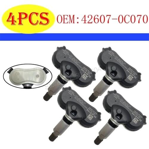 TPMS SENSOR FOR 2008-2018 TOYOTA SIENNA TUNDRA SENQUOIA 315MHz TIRE PRESSURE SENSOR TOYOTA 42607-0C080 42607-0C070 42607-0C040