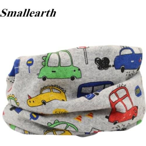 Children Boys Girls Cotton Scarf Autumn Winter Kids O-ring Scarves Knitted Baby Neck Collars Warm New Fashion Kids Neckerchief