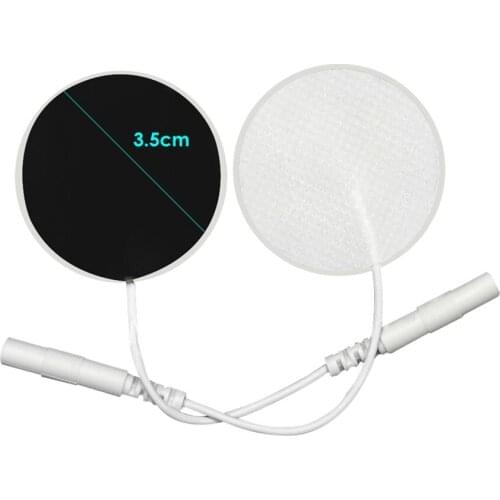 10Pcs Tens Electrode Pads Muscle Stimulator Digital Therapy Machine Electric Physiotherapy Acupuncture Patches Massage Tools