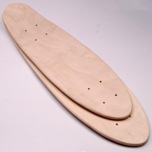 Maple Mini Cruiser Fish Skateboard Deck Professional Fish Board Four Wheels Single Rocker 7-Layer DIY Skate Board Deck