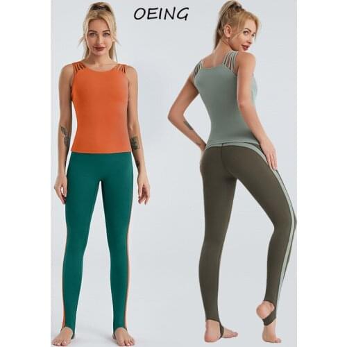 2 Piece Set Women Gym Clothes Seamless Set Yoga Set Fitness Sports Bra Leggings Women