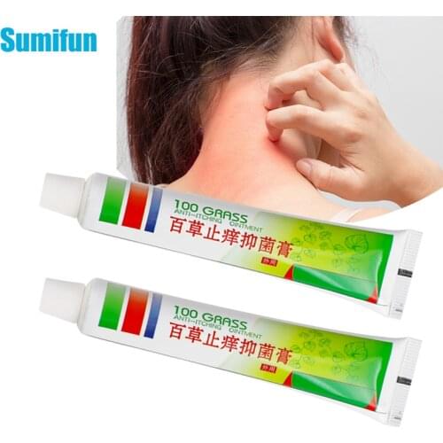 20g Herbal Anti-itch Ointment Skin Care Ointment Psoriasis Antibacterial Dermatitis Pruritus Eczematoid Chinese Medical Plaster