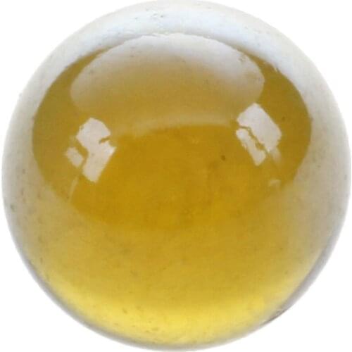 MACH 10 Pcs Marbles 16mm glass marbles Knicker glass balls decoration toy Dark Brown