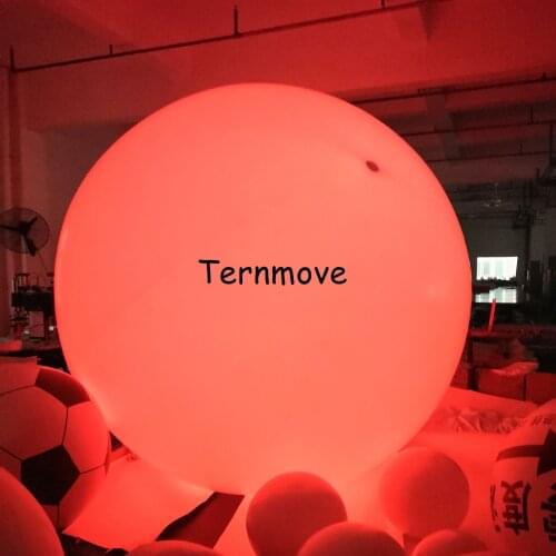 Inflatable Hanging LED Balloon sound control led inflatable beach ball Anniversary party supplies inflatable led balloon