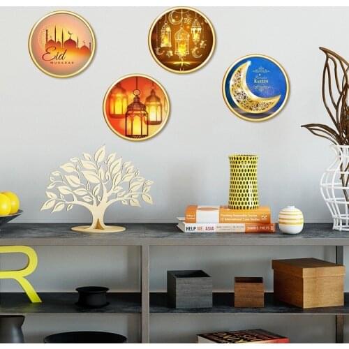 Eid Mubarak culture wall stickers Muslim Ramadan stickers bedroom living room home wall decoration stickers