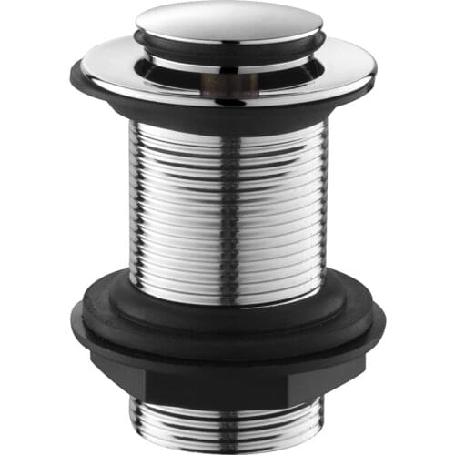 Bounce Core Pop-up Drain Filter Bathroom Stainless Steel Bounce Stopper Bathroom Faucet Accessories Brass Matt silver