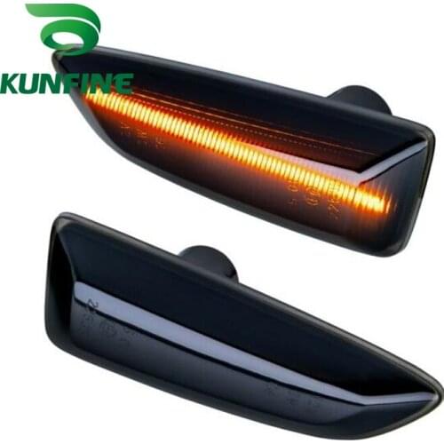 Pair of Led Dynamic Side Marker Turn Signal Light Sequential Blinker Light For Opel Astra J P10 2010-2015 With Somke Cover
