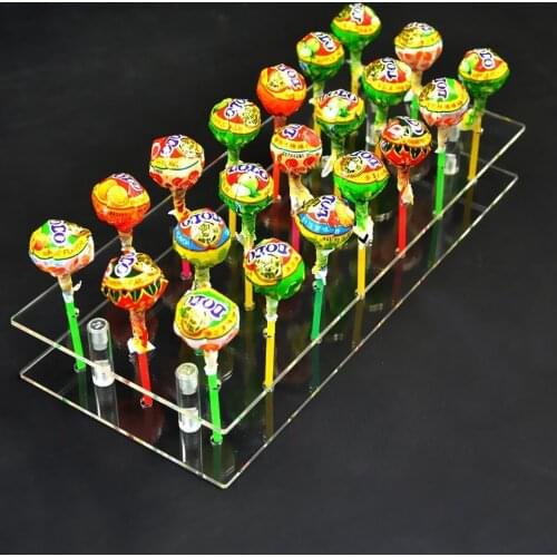 HMROVOOM 21 Hole Cake Pop Display Holder Stand Party Wedding Decoration Candy Display Lollipop Display Stand