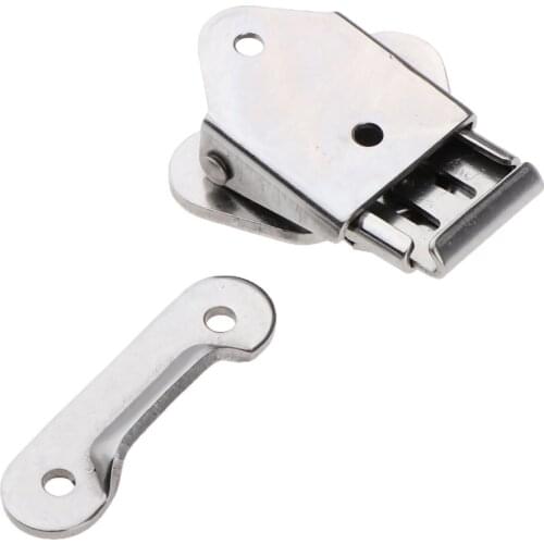 Performance Boat Swivel Eye Hasp Latch Door Gate Clasp Lock Butterfly Clasp