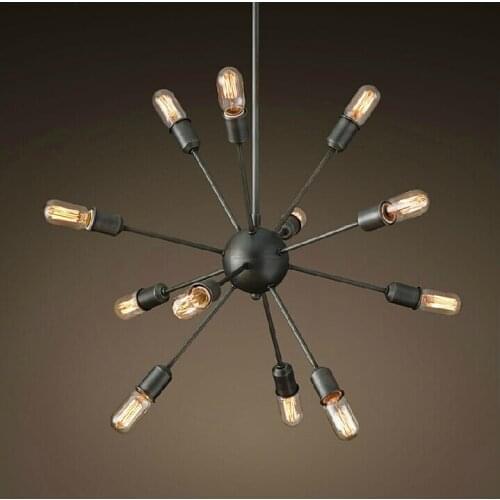 Industrial Loft Satellite Pendant Light Lamp Sputnik 20 ARMS Sarfatti + Free shipping Fixture Art Home Lights Pendant Lamps B170