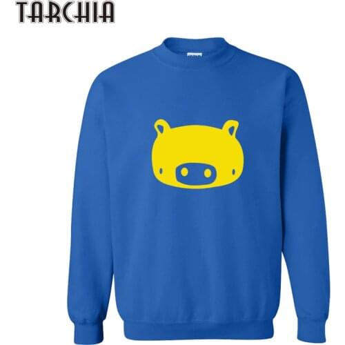 TARCHIA New Arrival Cut Pig Print Hoodies Men Casual Pullover Tracksuit Men Fashion Sportswear Sweatshirts Men Tops Plus Size