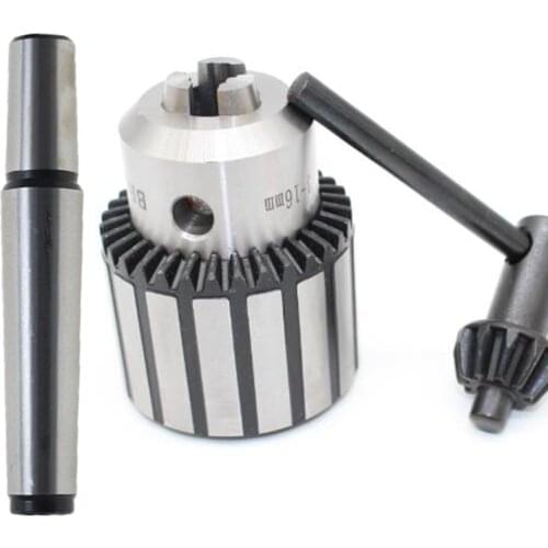 1set Precision morse cone MT2 MT3 MT4 B10 B12 B16 B18 light Duty key Drill Chuck 0.6-6mm 1.5-13mm 1-10MM Taper Arbor CNC machine