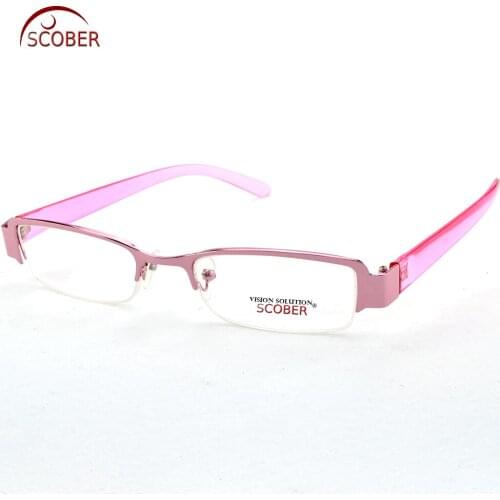 2019 Sale Leesbril = Scober ! Two Pairs Fashion Women Reading Glasses High-quality Alloy Tr90 Leg Spectacles +1 +1.5 +2 +2.5 +3
