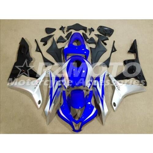 ACE KITS New ABS Injection Fairings Kit Fit For HONDA CBR600F5 2007 2008 CBR600F5 07 08 White Silver F64