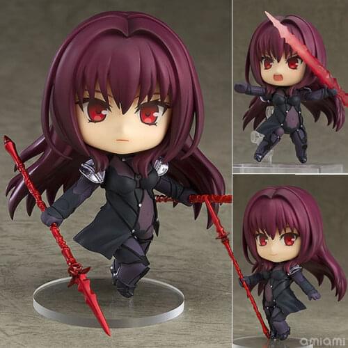 Anime Fate Grand Order Lancer Scathach Cute Action Figures PVC Doll Pvc Collection Model Toys Gifts