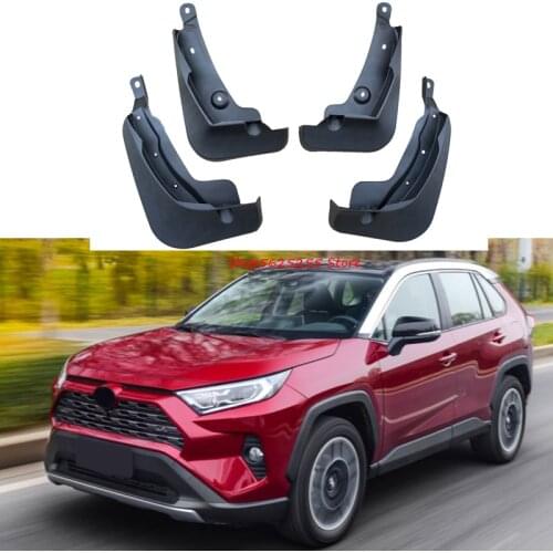 Fender Car Mudguard 4pcs For Toyota RAV4 RAV-4 2020 Accessories 2019 Tire Fender Special Decoration Auto Modification Styling